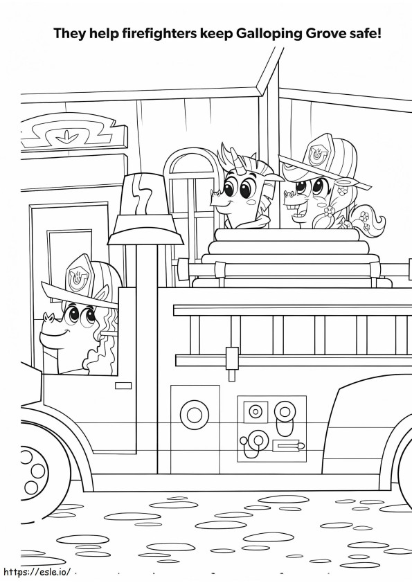 Corn And Peg 5 coloring page