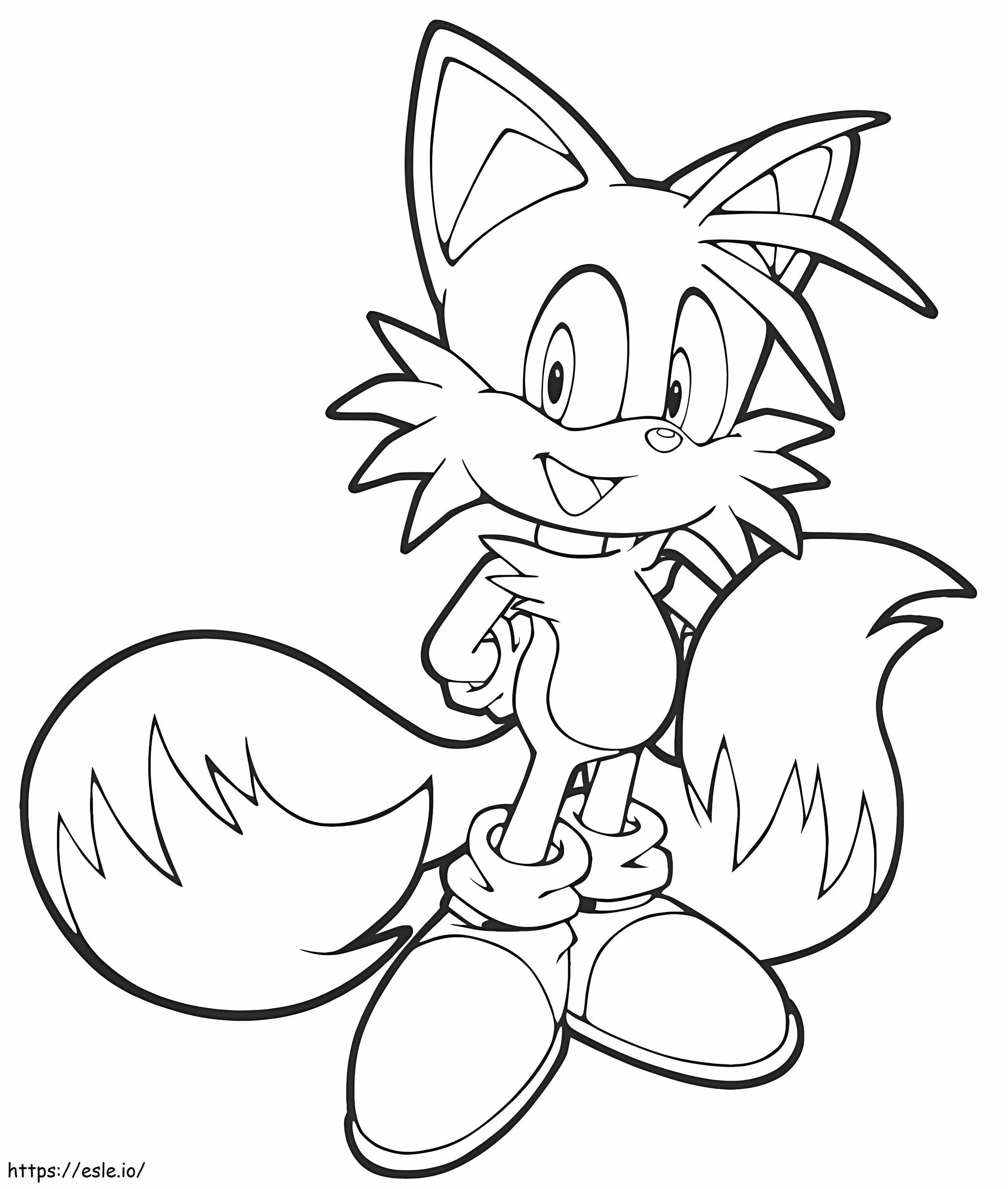  Sonic Tails kifestő