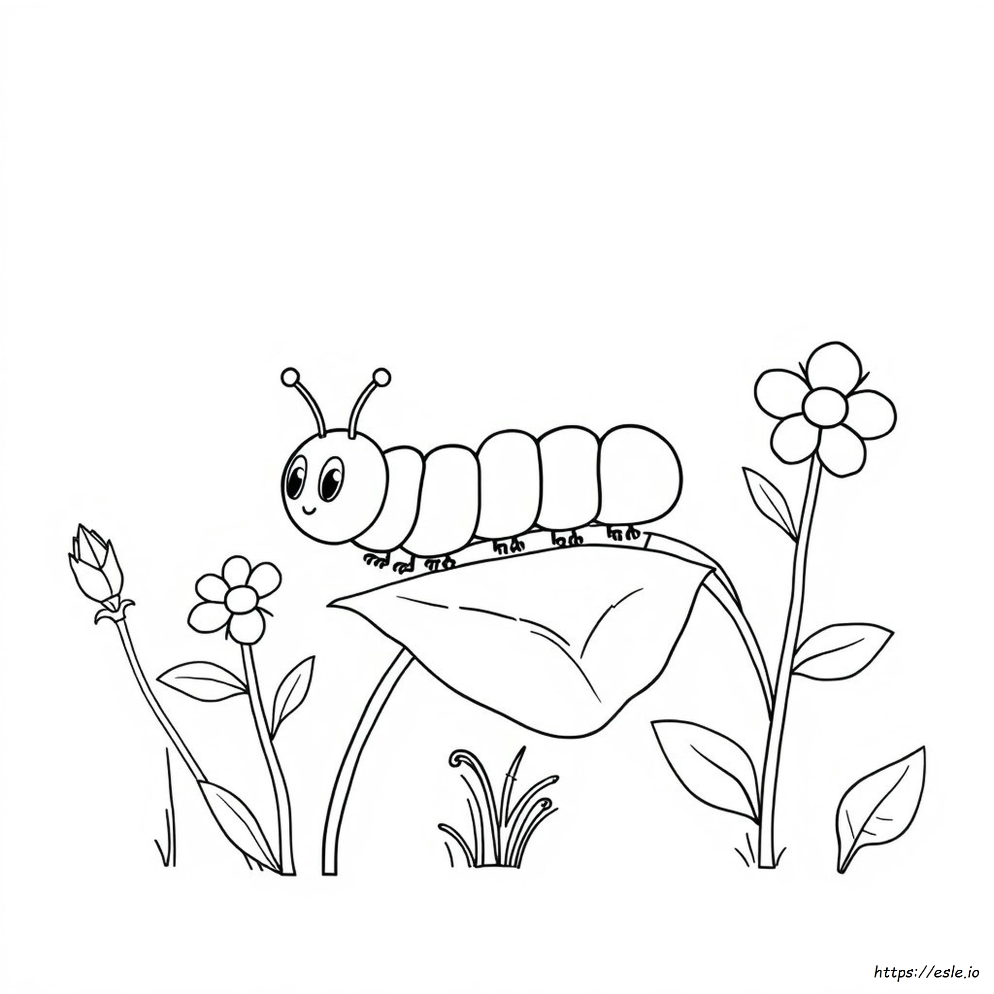 Caterpillar Da Colorare Pdf