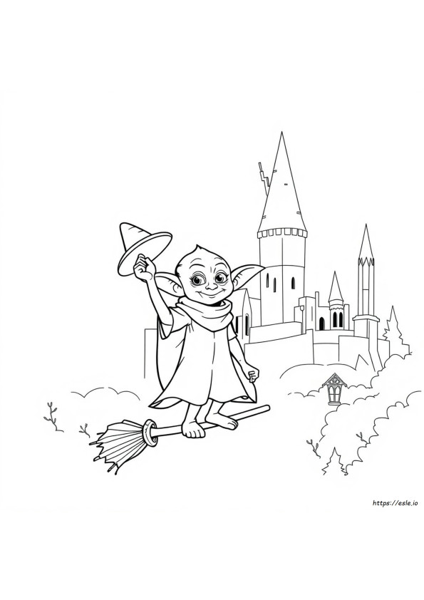 Dobby Gambar Mewarnai