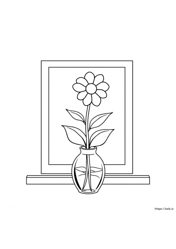 Klip Seni Bunga Mewarnai Gambar