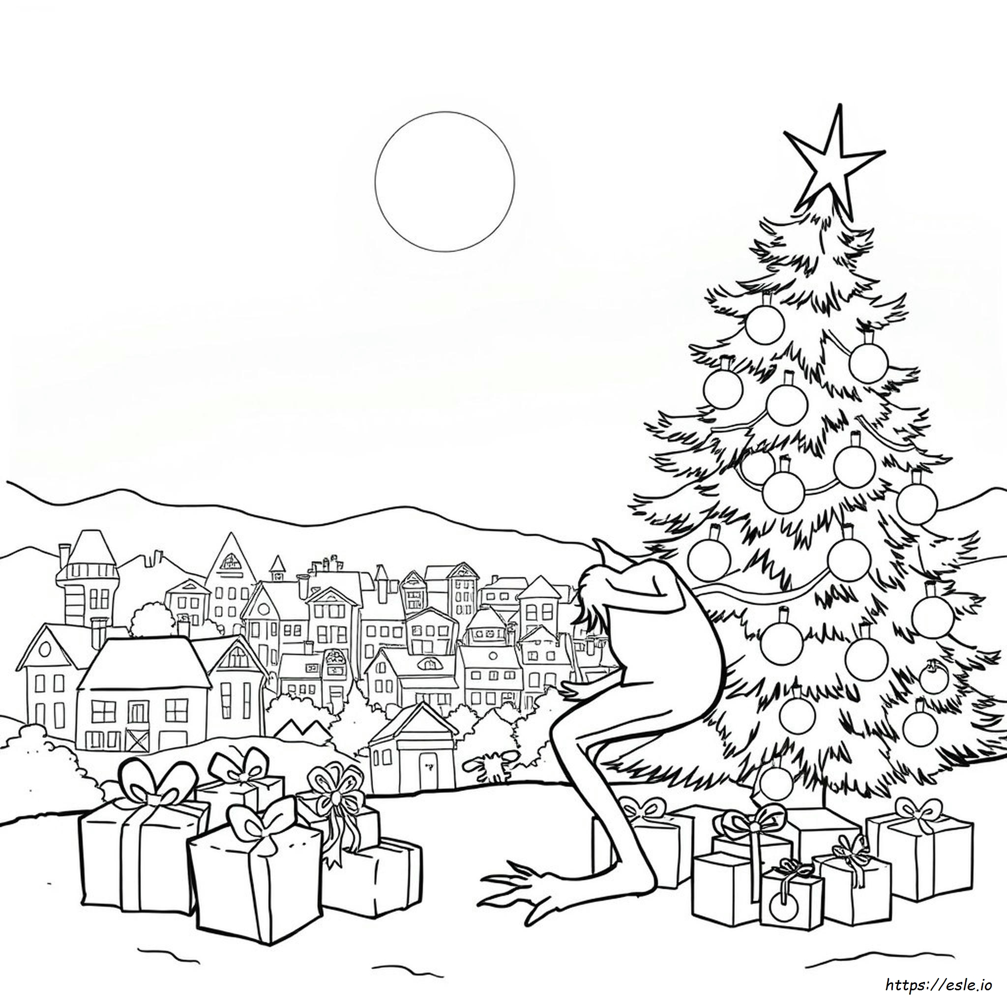 Disegni Da Colorare Del Grinch Per Natale