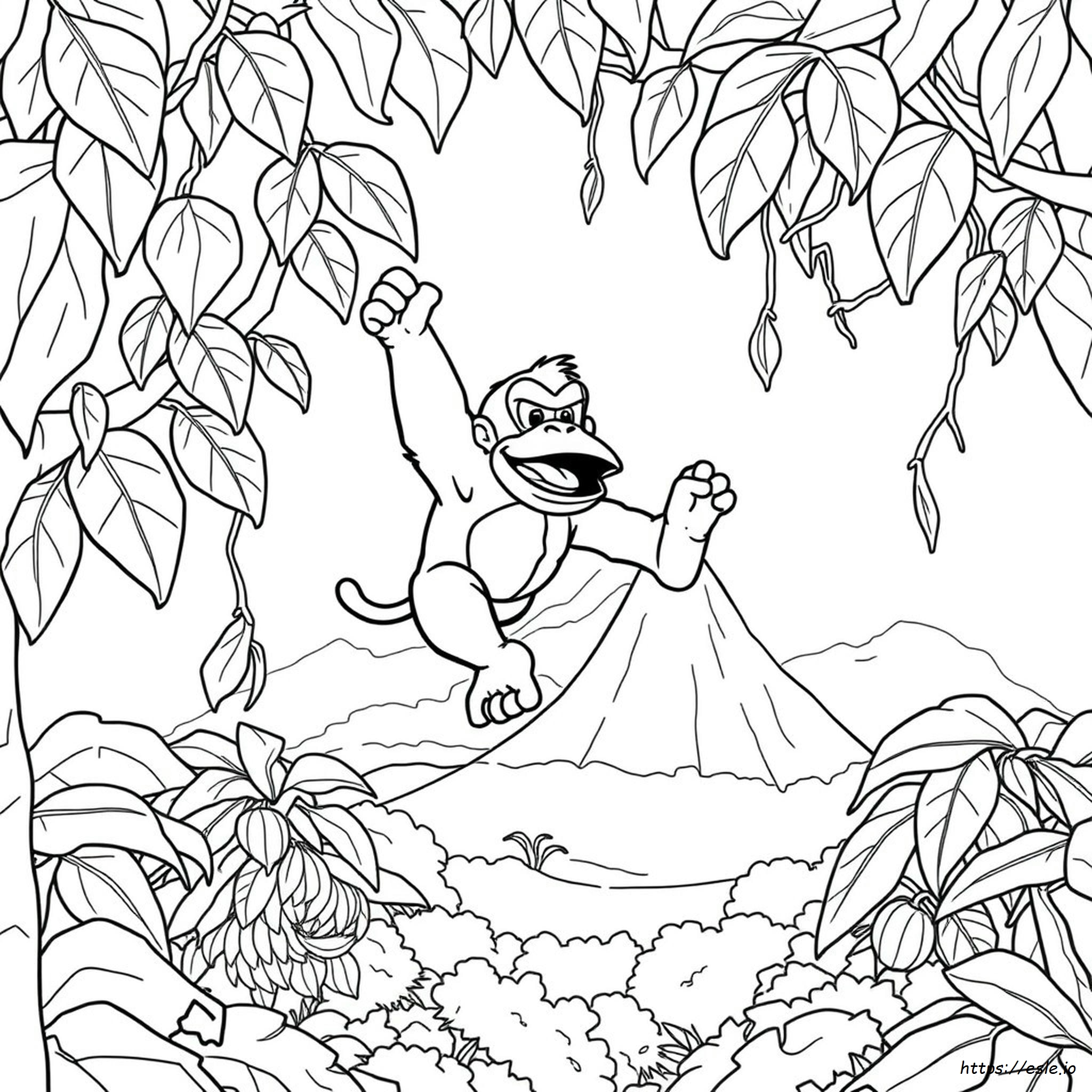 Donkey Kong Da Colorare