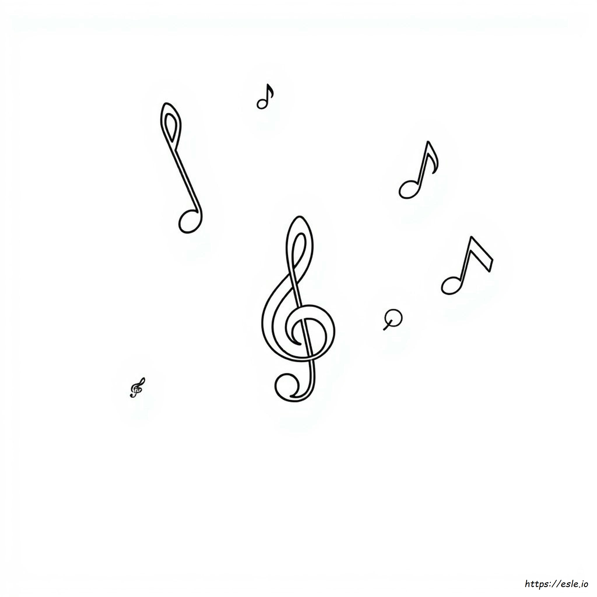 Disegni Da Colorare Di Musica Gratis