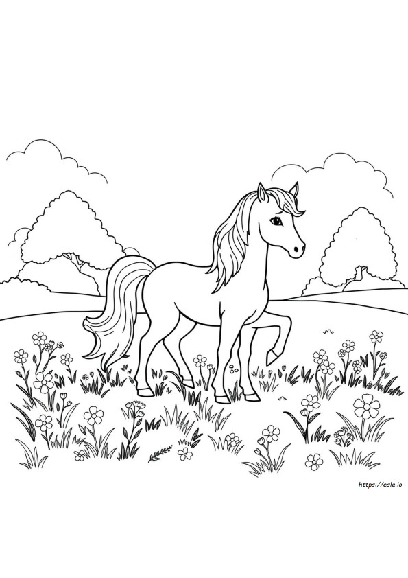 Gambar Unicorn Mewarnai Gratis