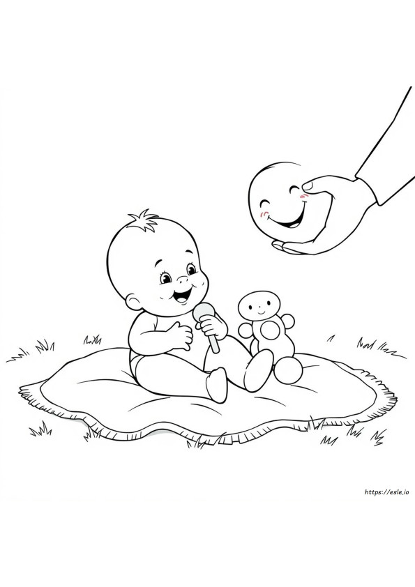 Halaman Mewarnai Babyfirst