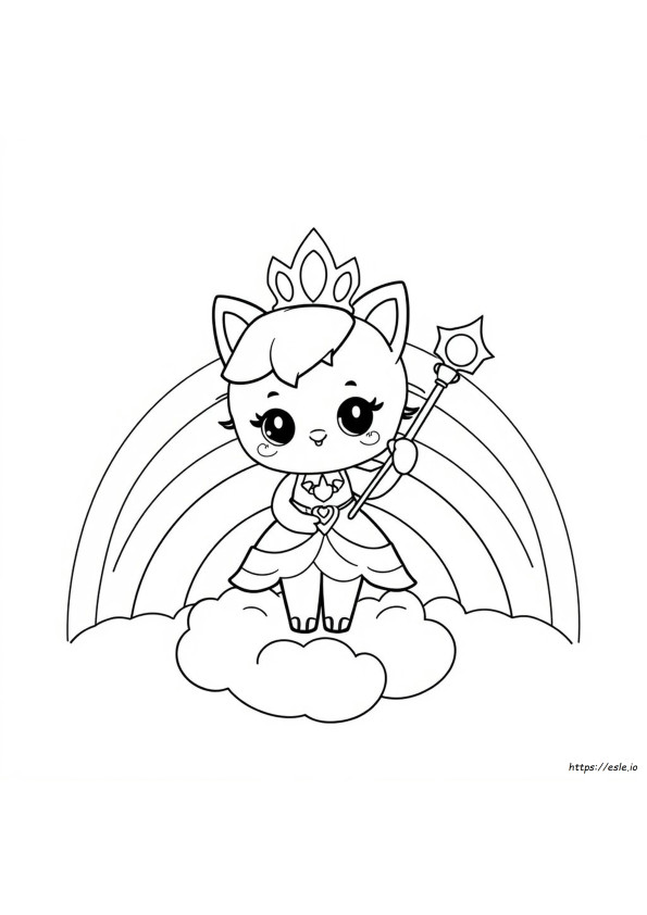 Prinses Unikitty Kleurplaten
