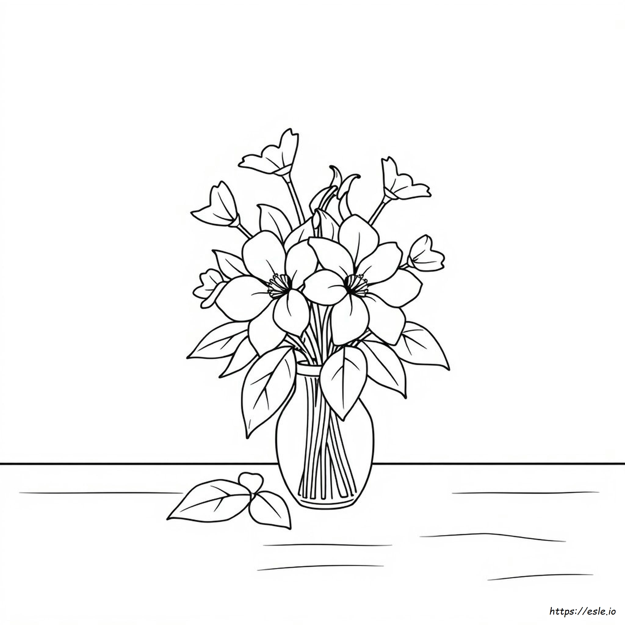 Libro Da Colorare Di Fiori