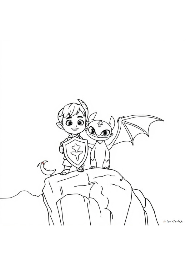 Hiccup Gambar Mewarnai