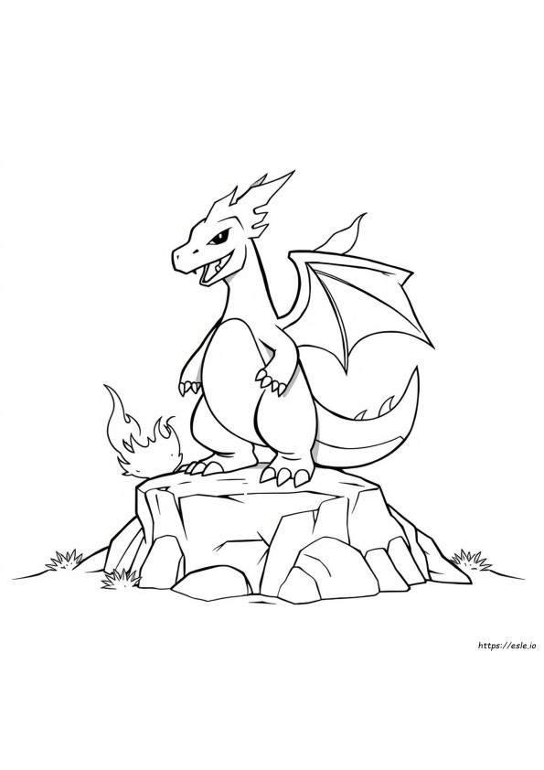 Gigantamax Pokemon Charizard Vmax Halaman Mewarnai