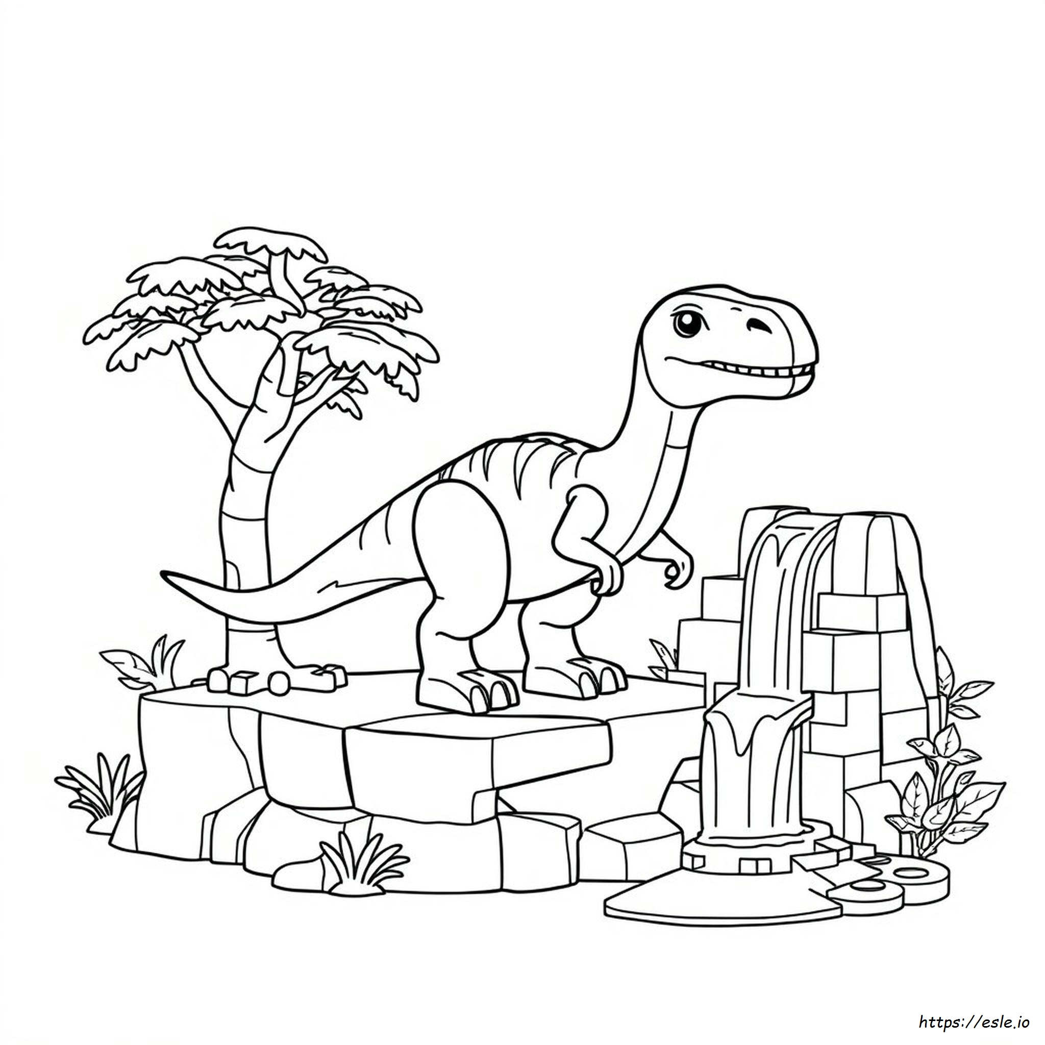 Lego Jurassic Kleurplaat kleurplaat