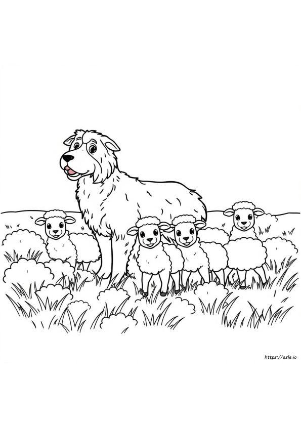 Çoban Köpeği Boyama Sayfaları