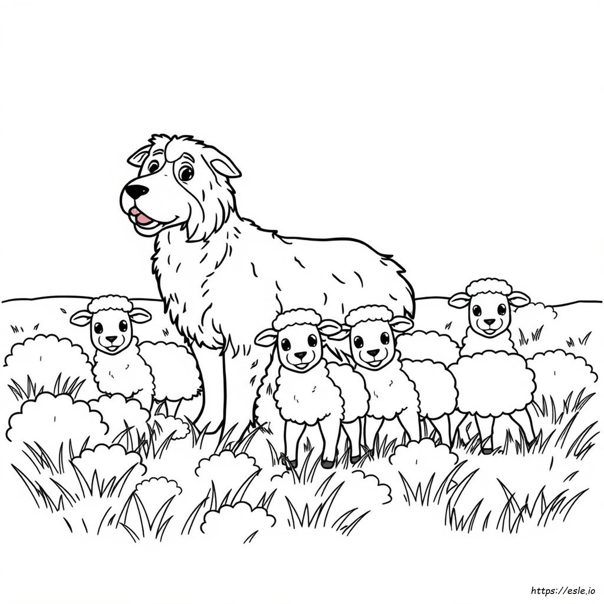 Cane Da Pastore Disegni Da Colorare