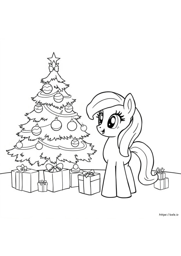 My Little Pony Natal Mewarnai