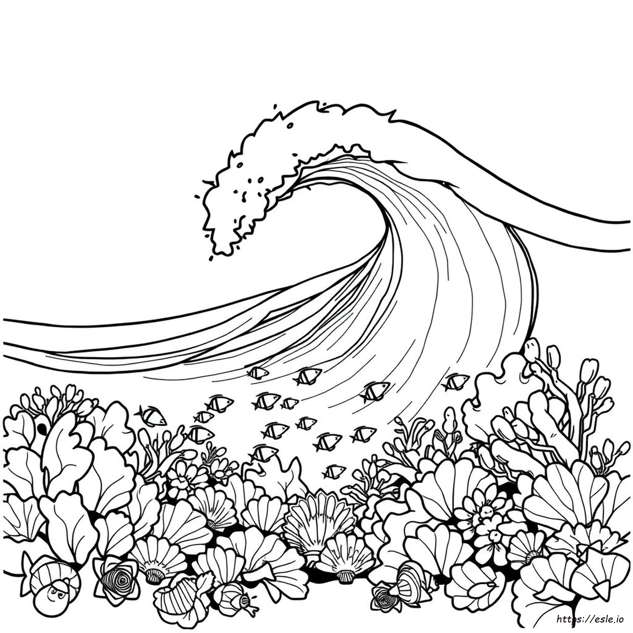 Ocean Coloring Page For Adults