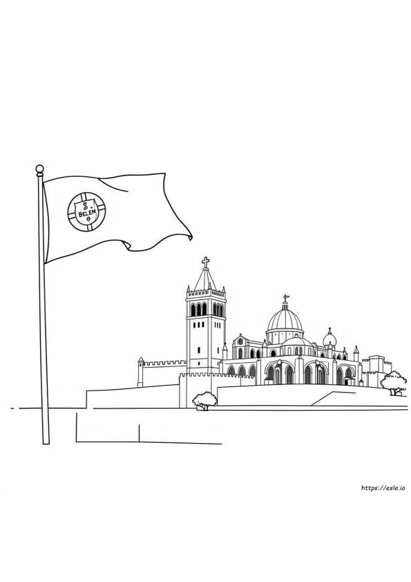 Printable Portugal Coloring Pages