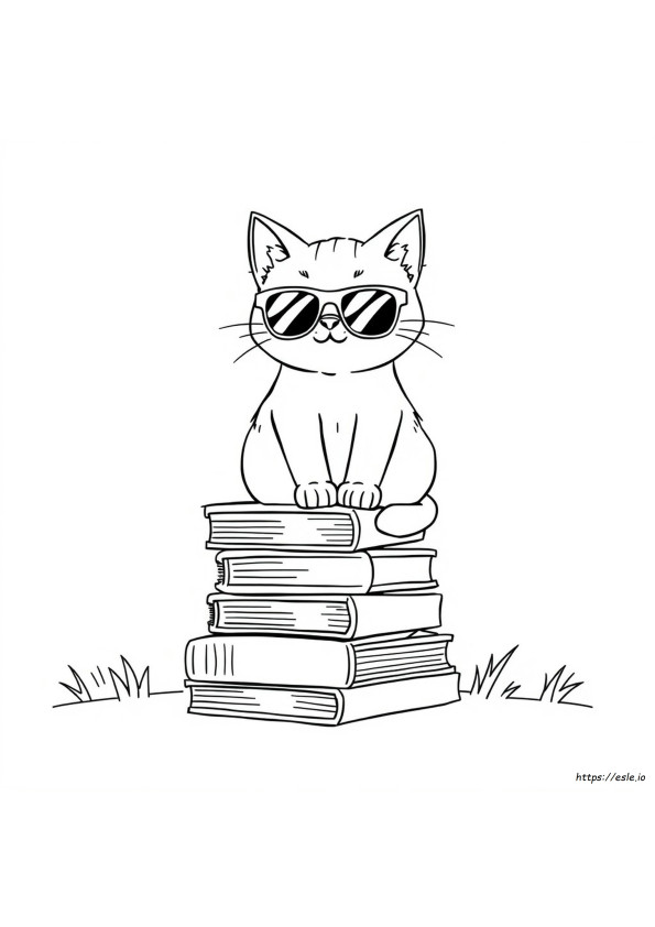 Kucing Lucu Gambar Mewarnai