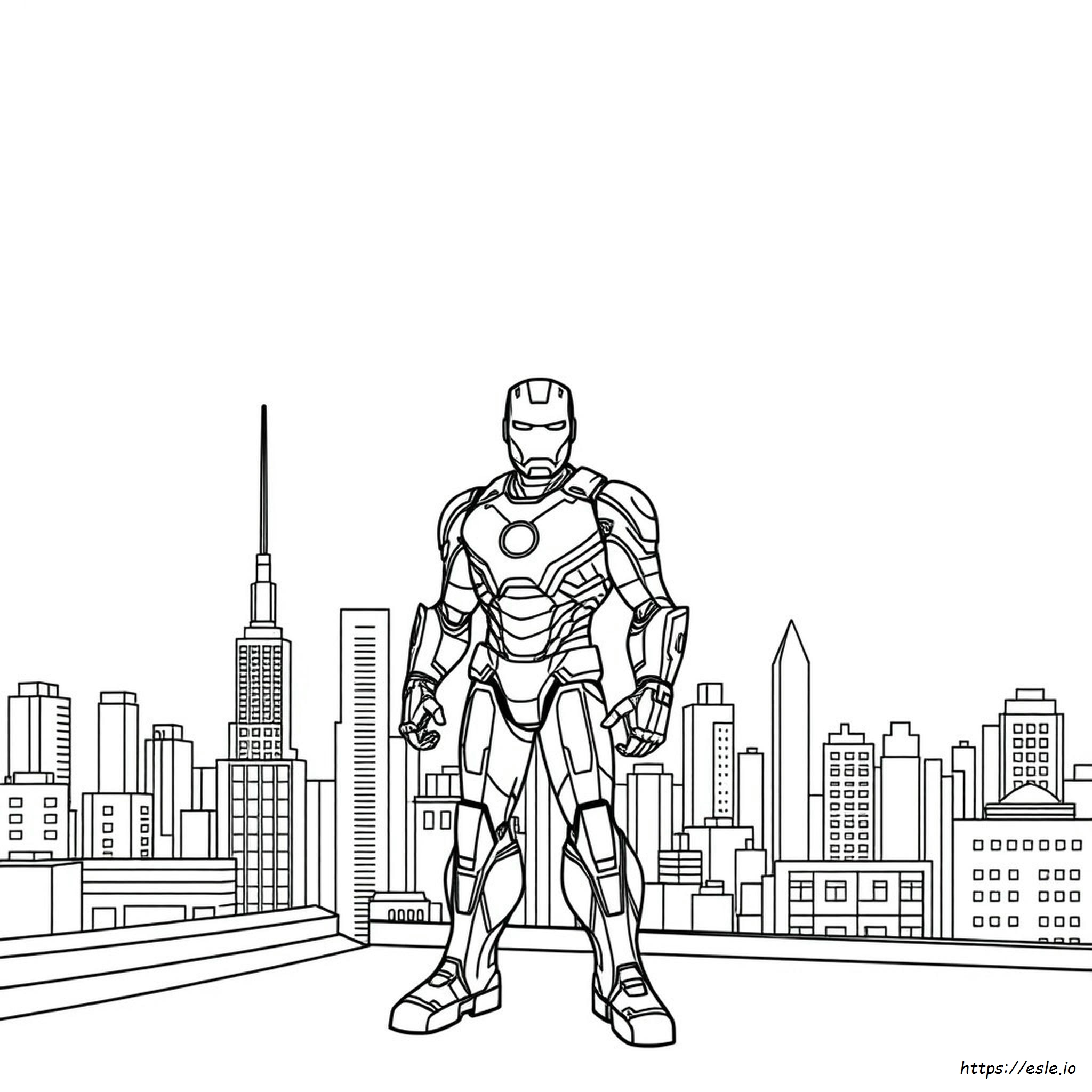 Disegni Di Ironman Da Stampare Gratis