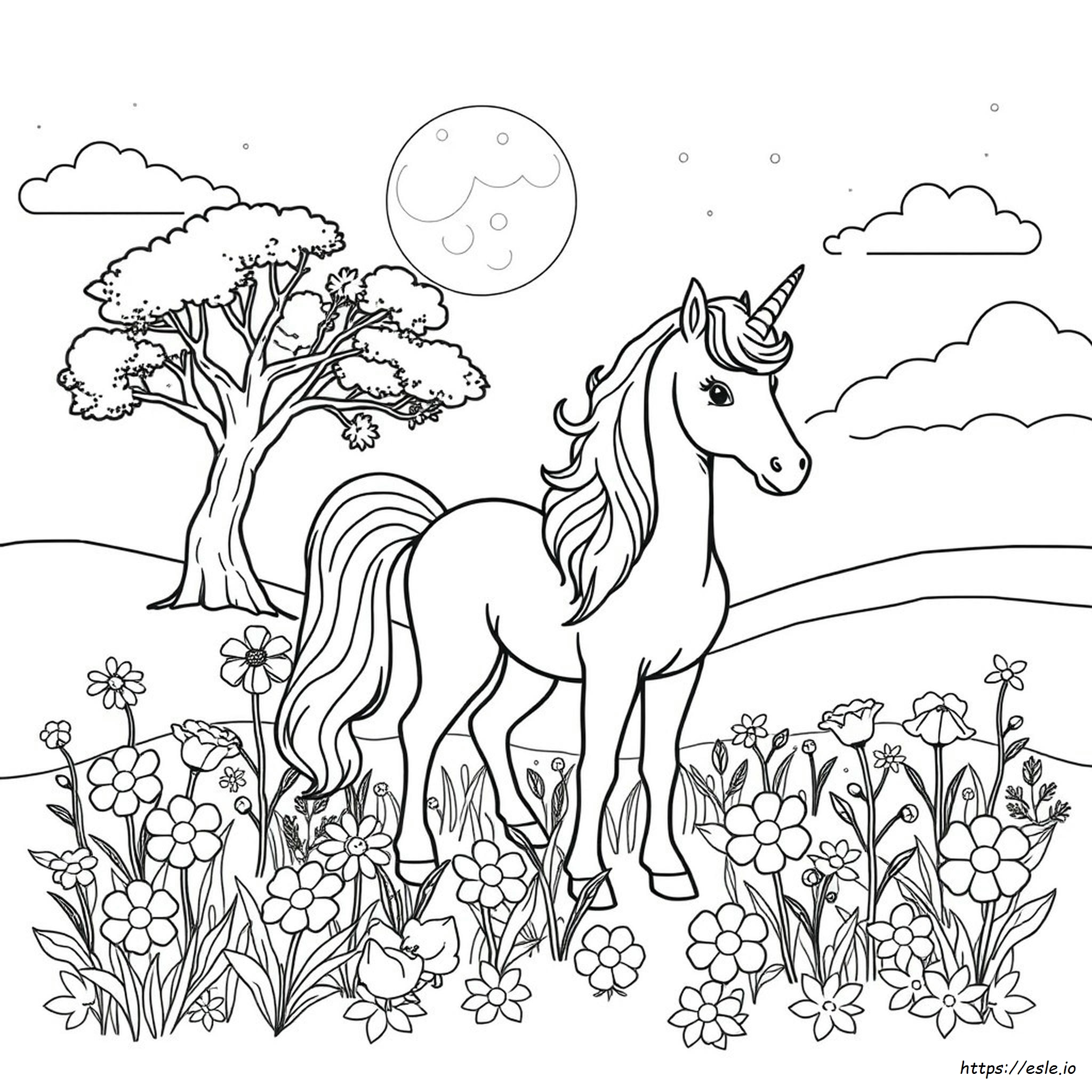 Fantasia Unicorno Disegni Da Colorare