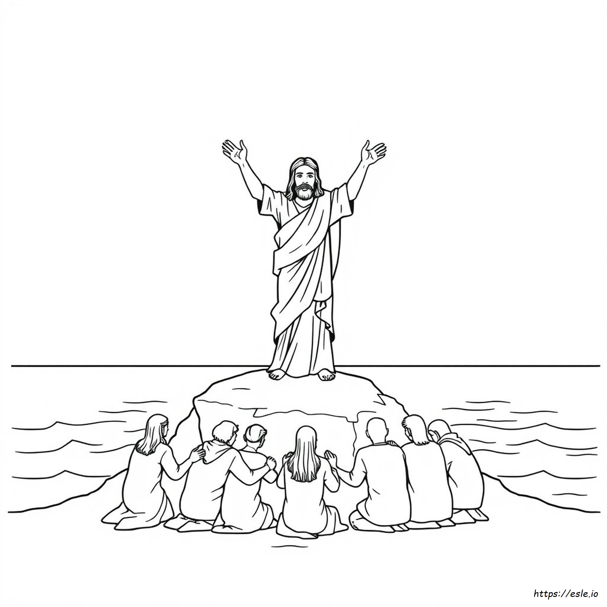 Resurrezione Di Gesù Cristo Da Colorare