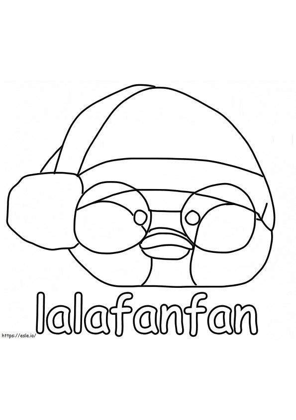 Gratis Lalafanfan kleurplaat