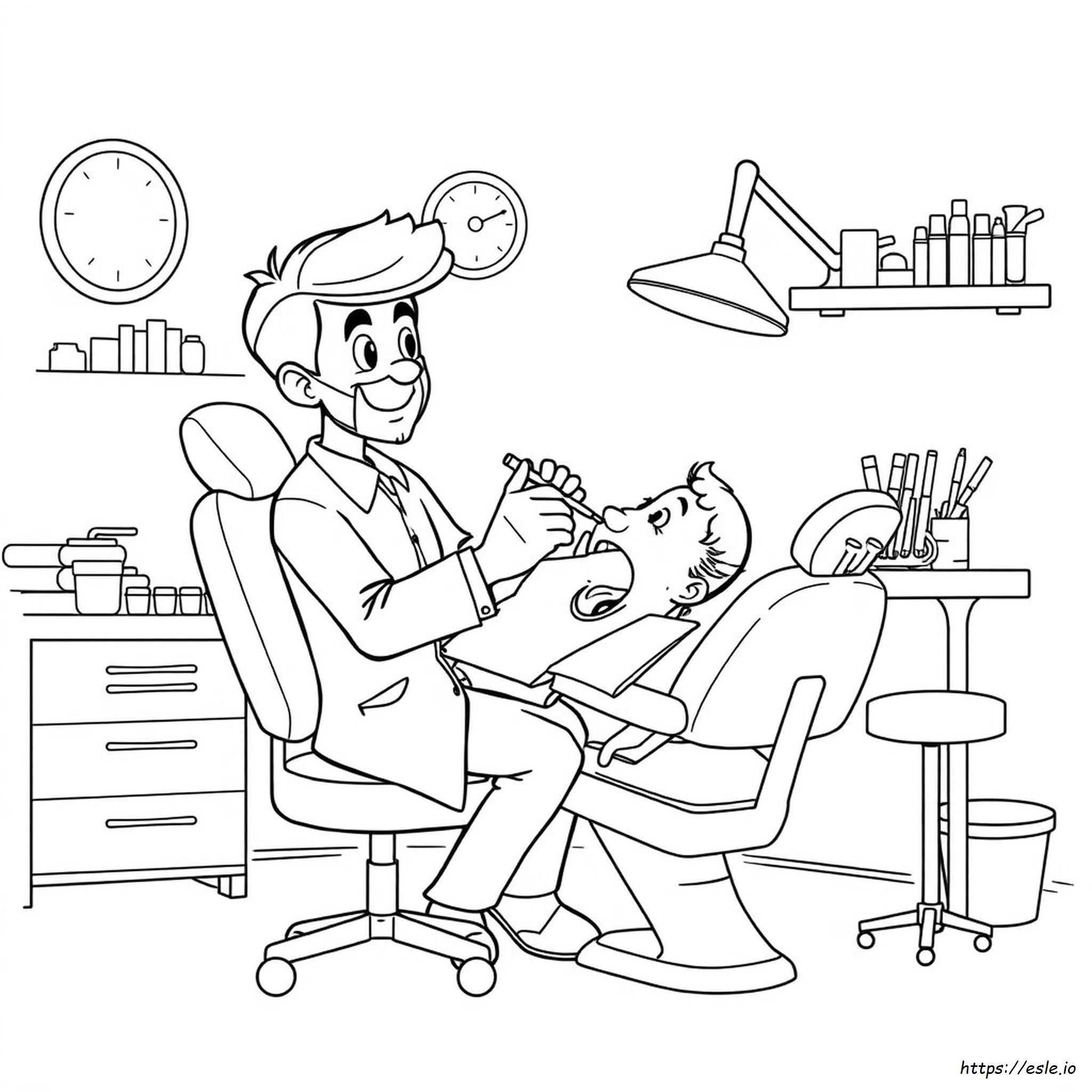 Dentista Da Colorare