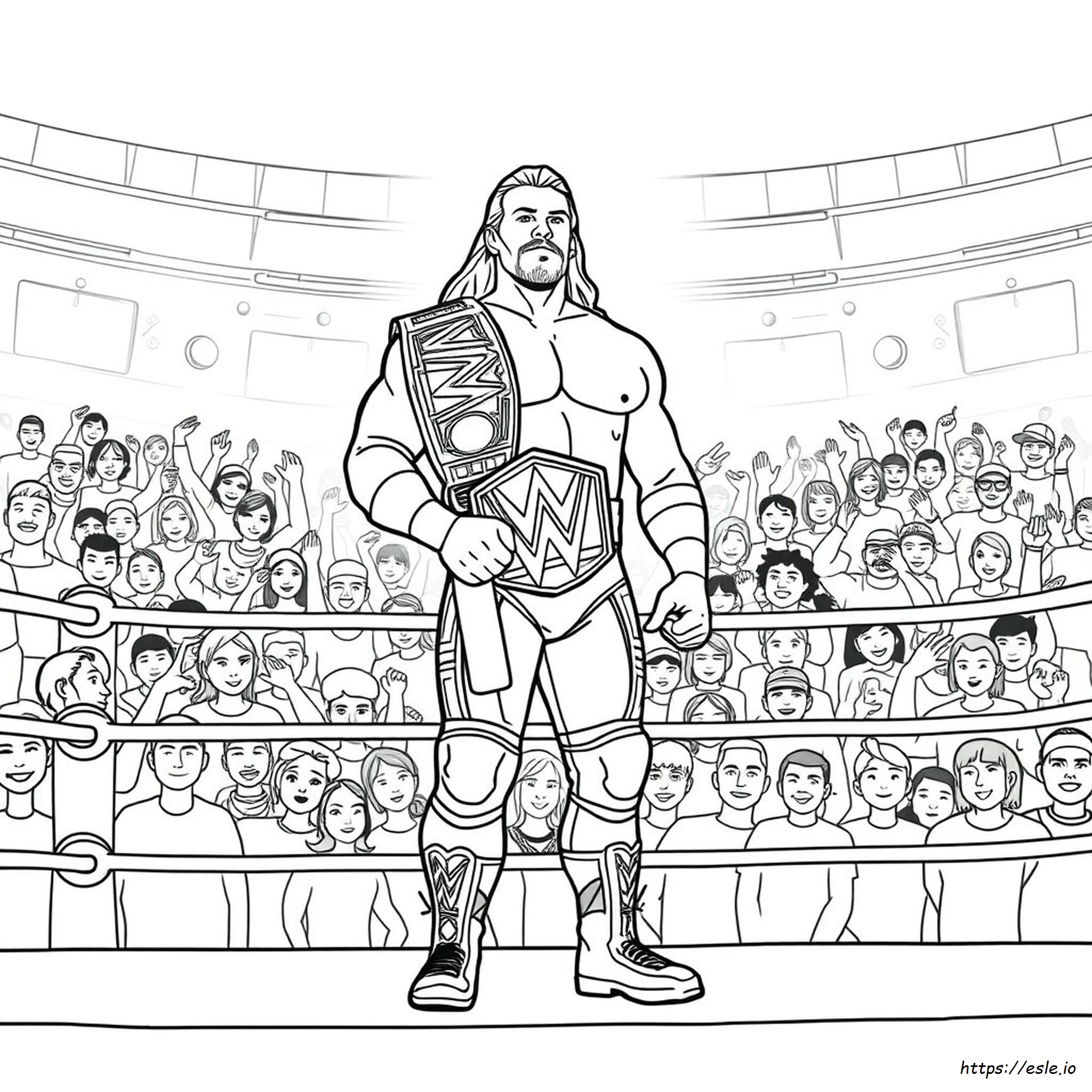 Wwe Ausmalbilder