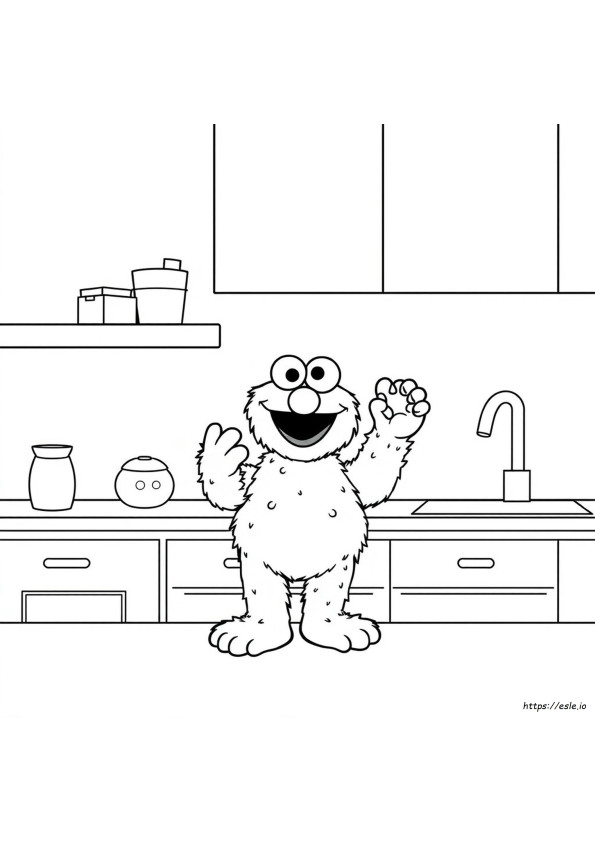 Cookie Monster Coloring Pages