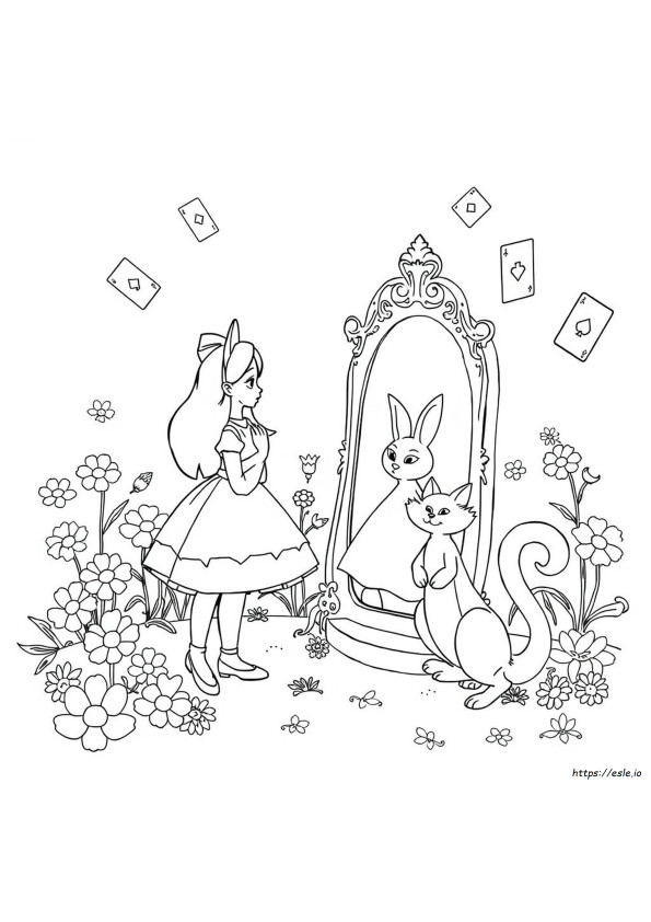 Alice: Hulluuden Paluu Värityskuvat