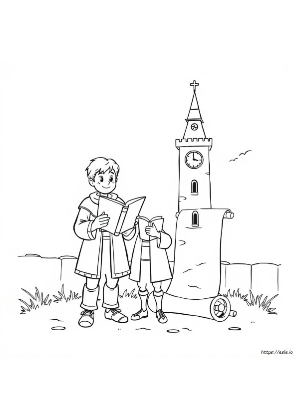 Disegni Di Storia Da Colorare