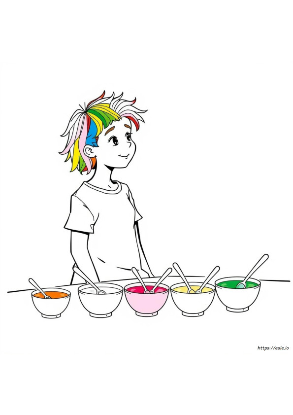 Pewarna Makanan Di Rambut