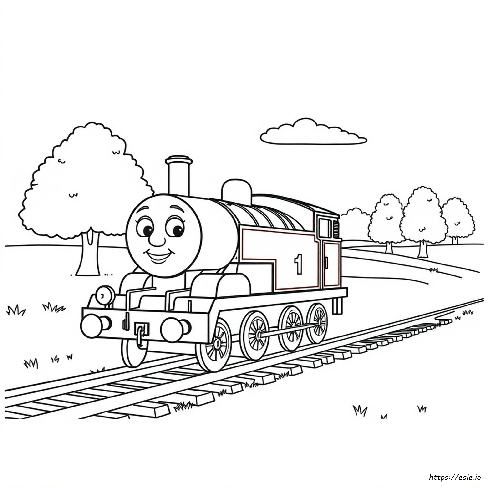 Free Coloring Pages Thomas
