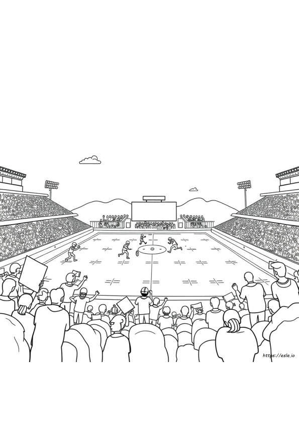 Super Bowl Ausmalbilder 2022