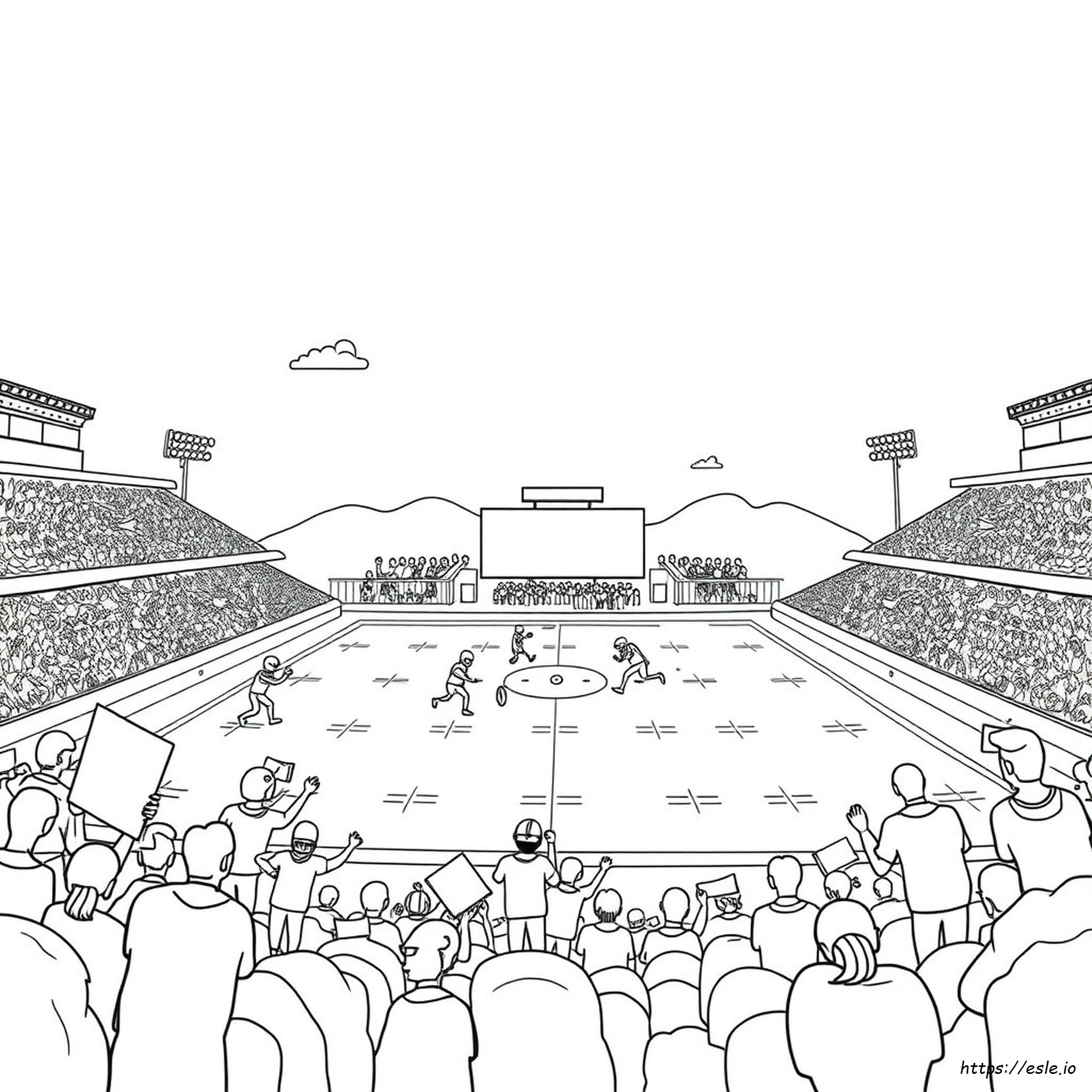 Super Bowl Coloring Pages 2022
