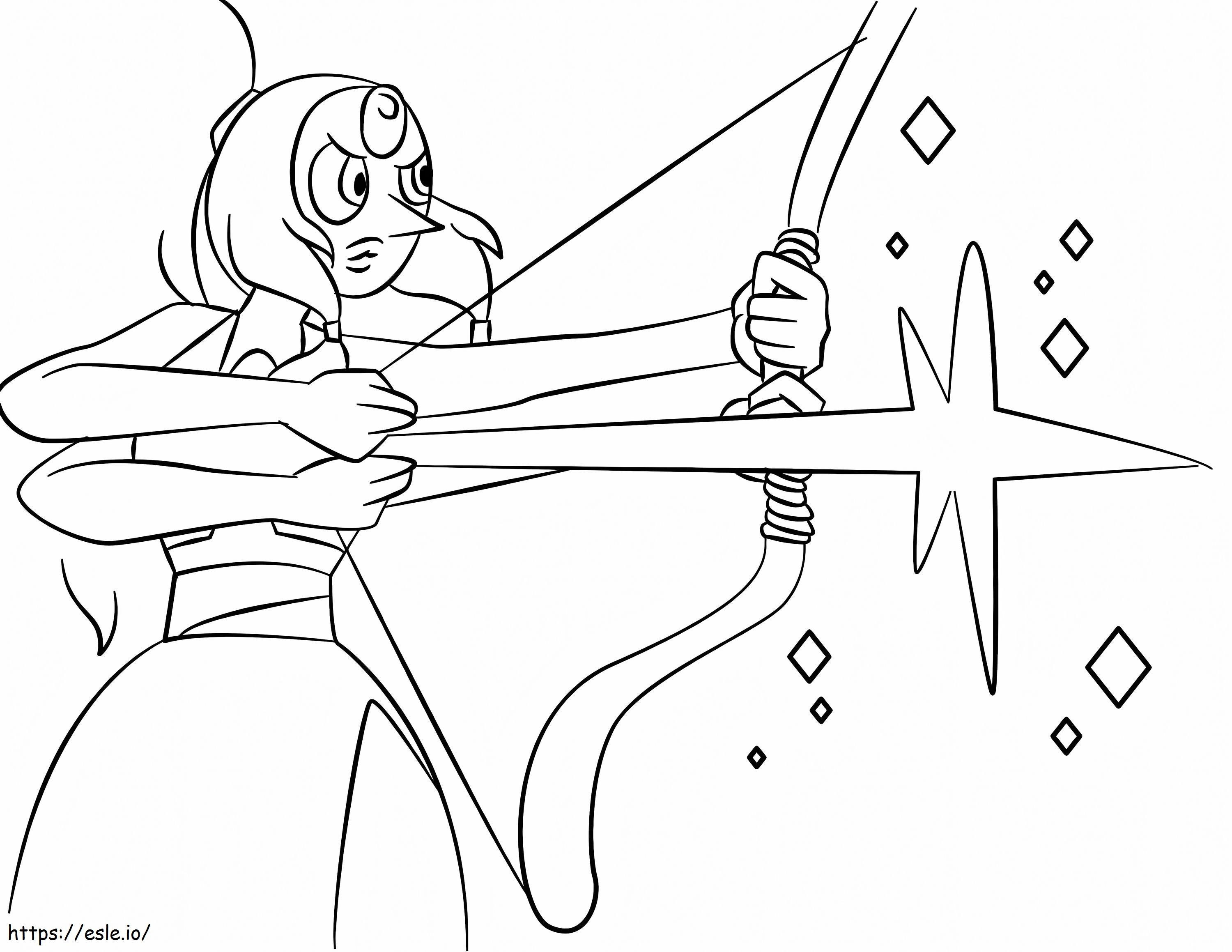 Opal Fight coloring page