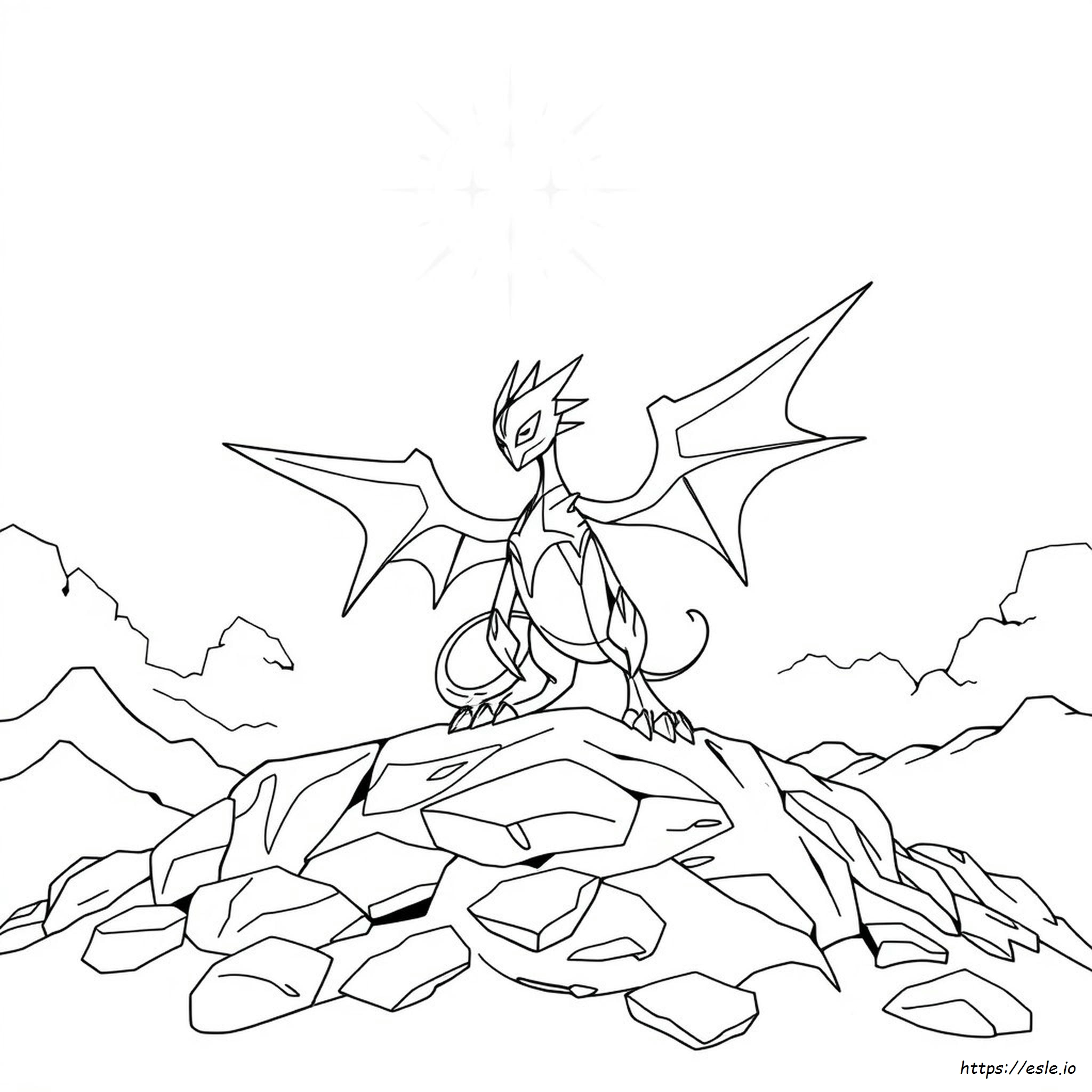 Necrozma Il Pokemon Da Colorare