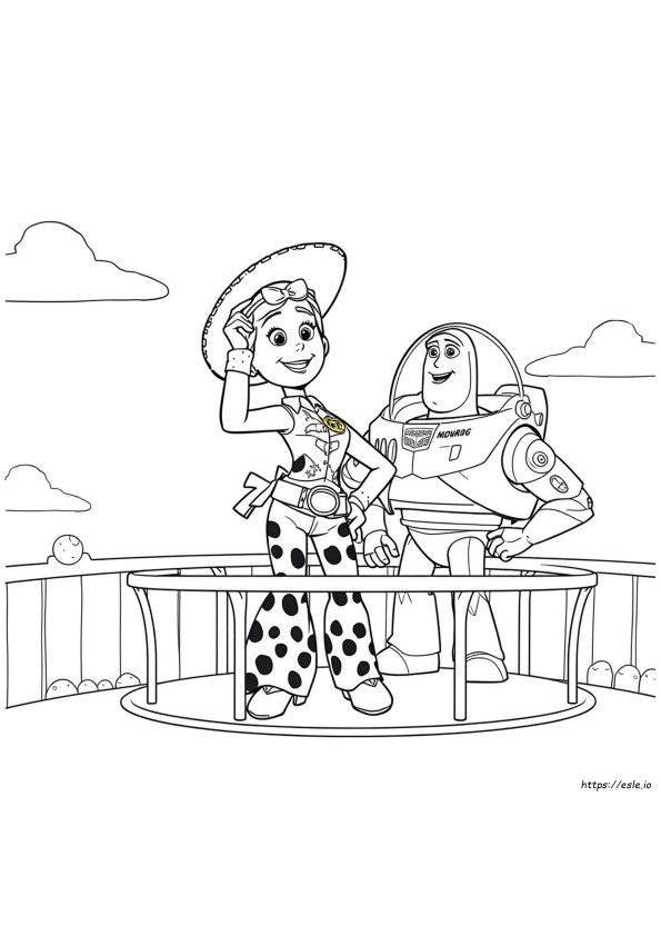 Jessie Toy Story 4 Coloring Pages