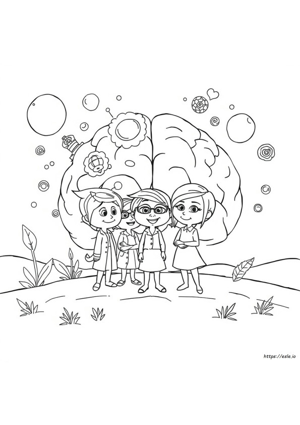 Inside Out 2 Da Colorare