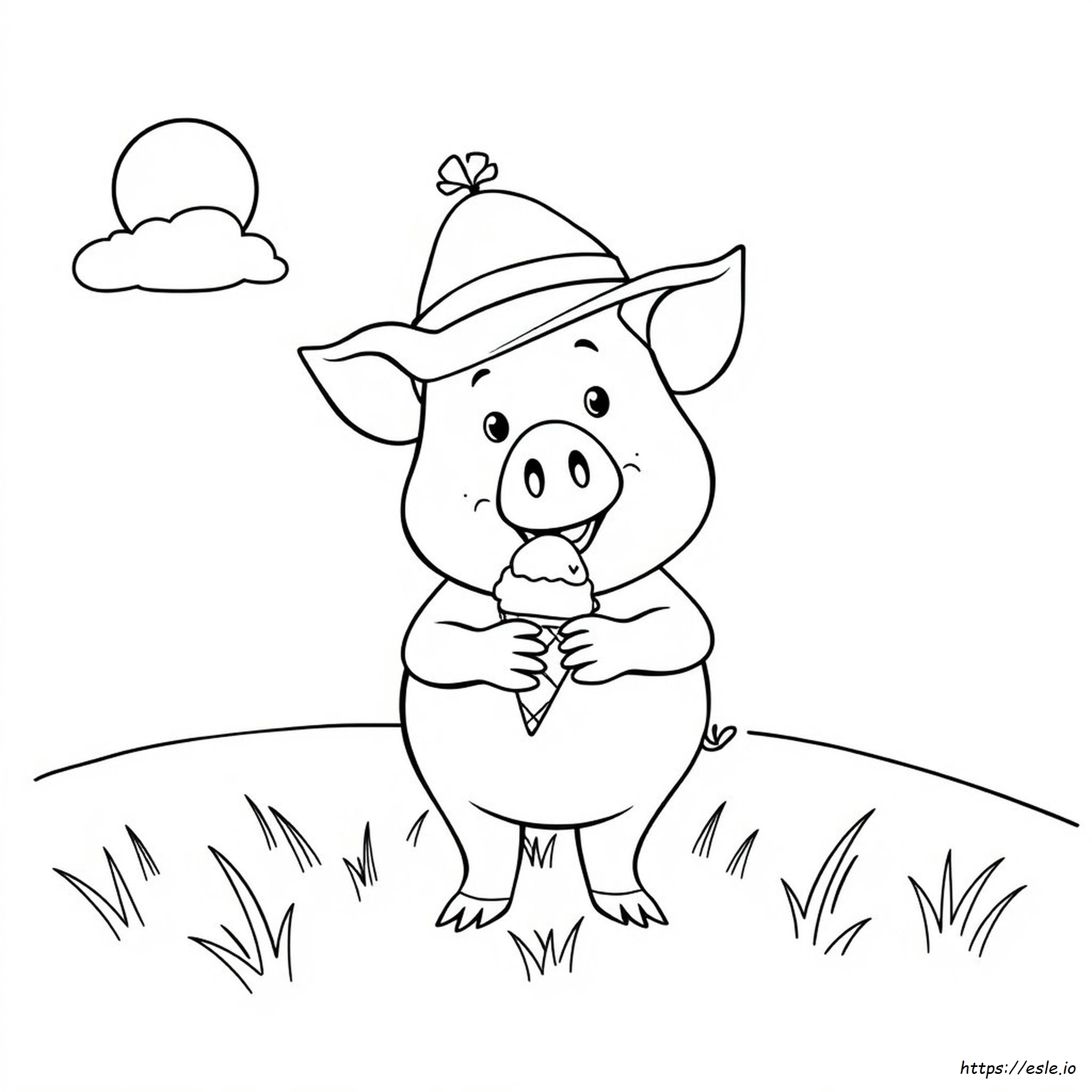 Piggy Coloring Pages Zizzy