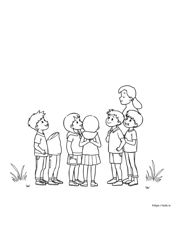 Bullying Coloring Sheets Pdf