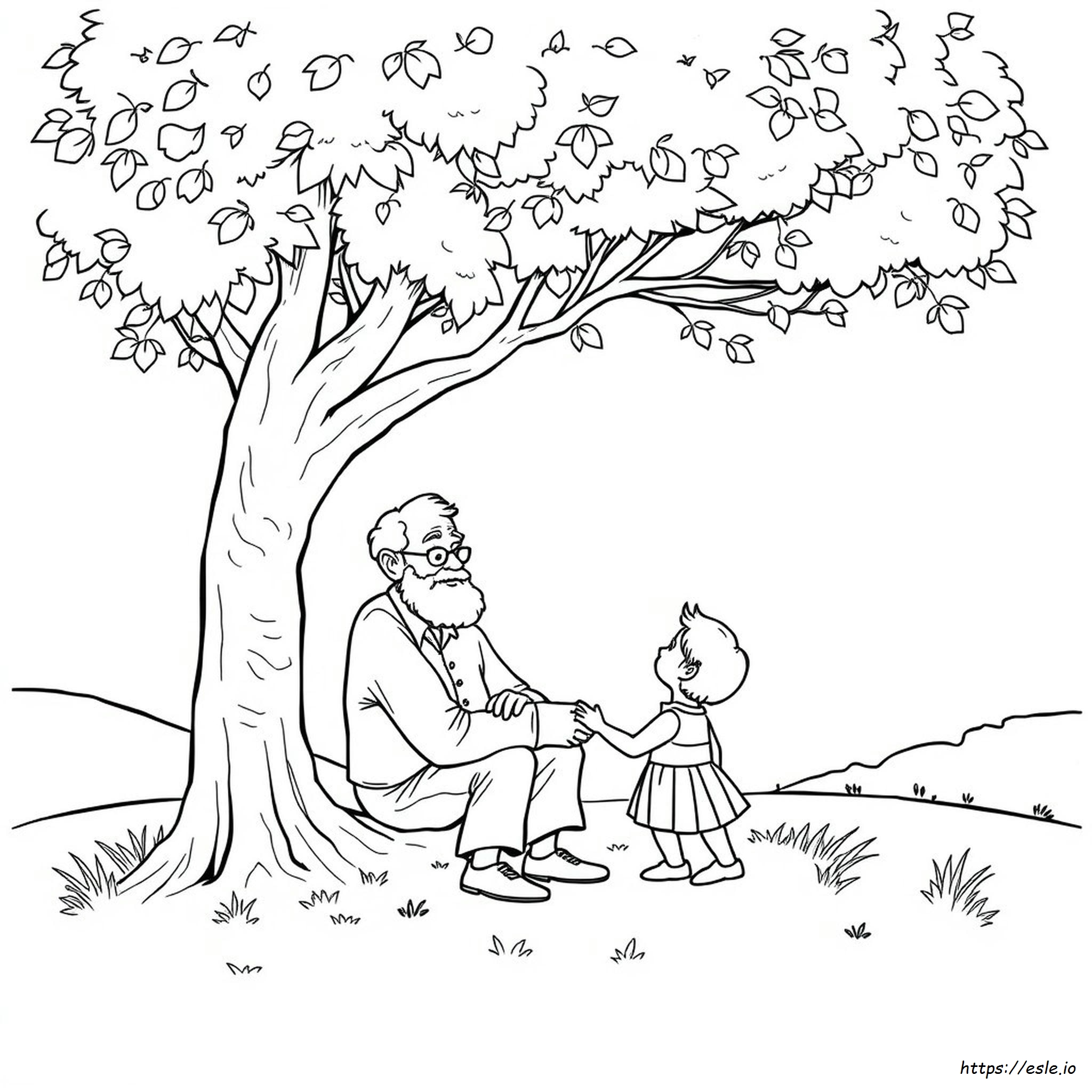 Grandpa Coloring Pages Printable