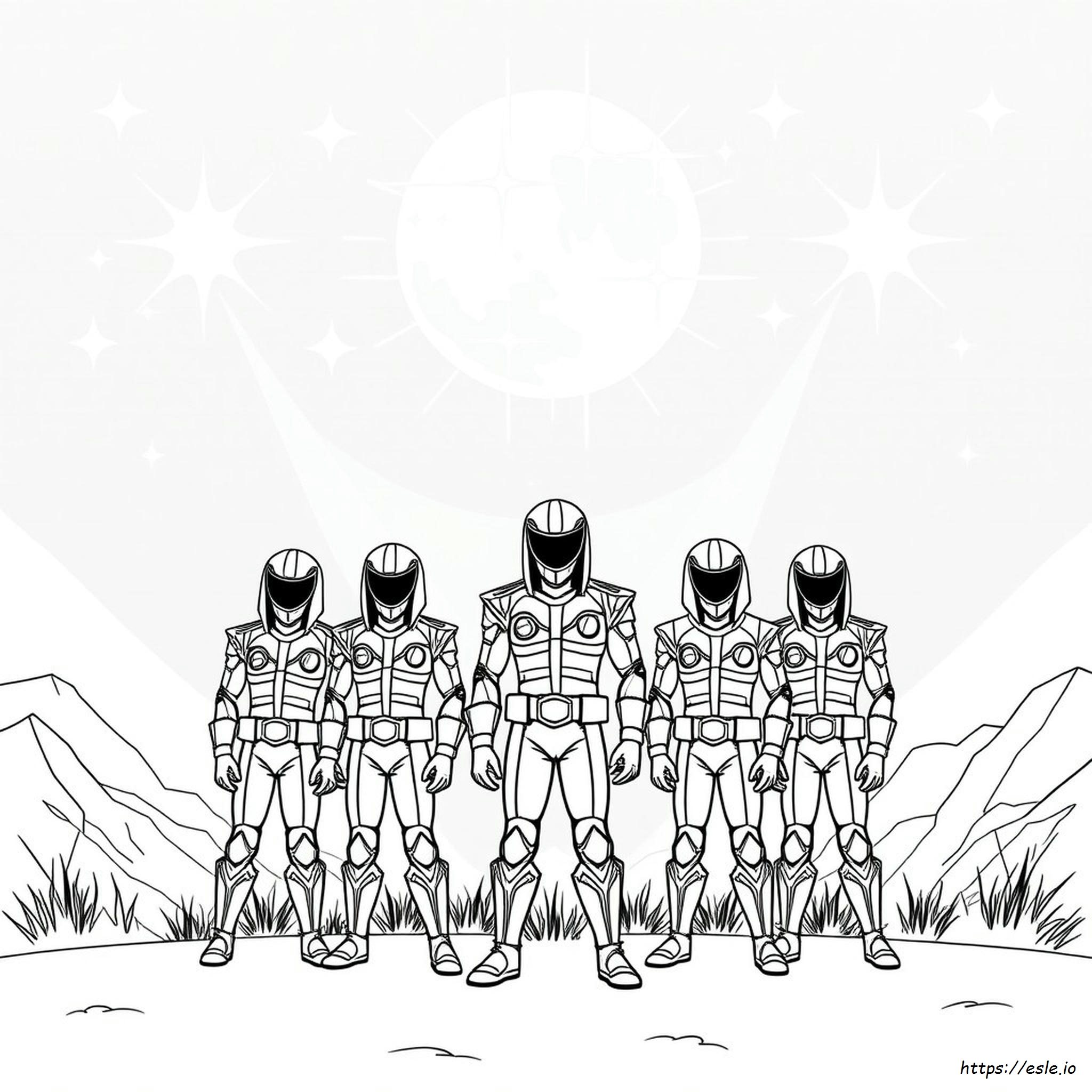 Rangers Disegni Da Colorare
