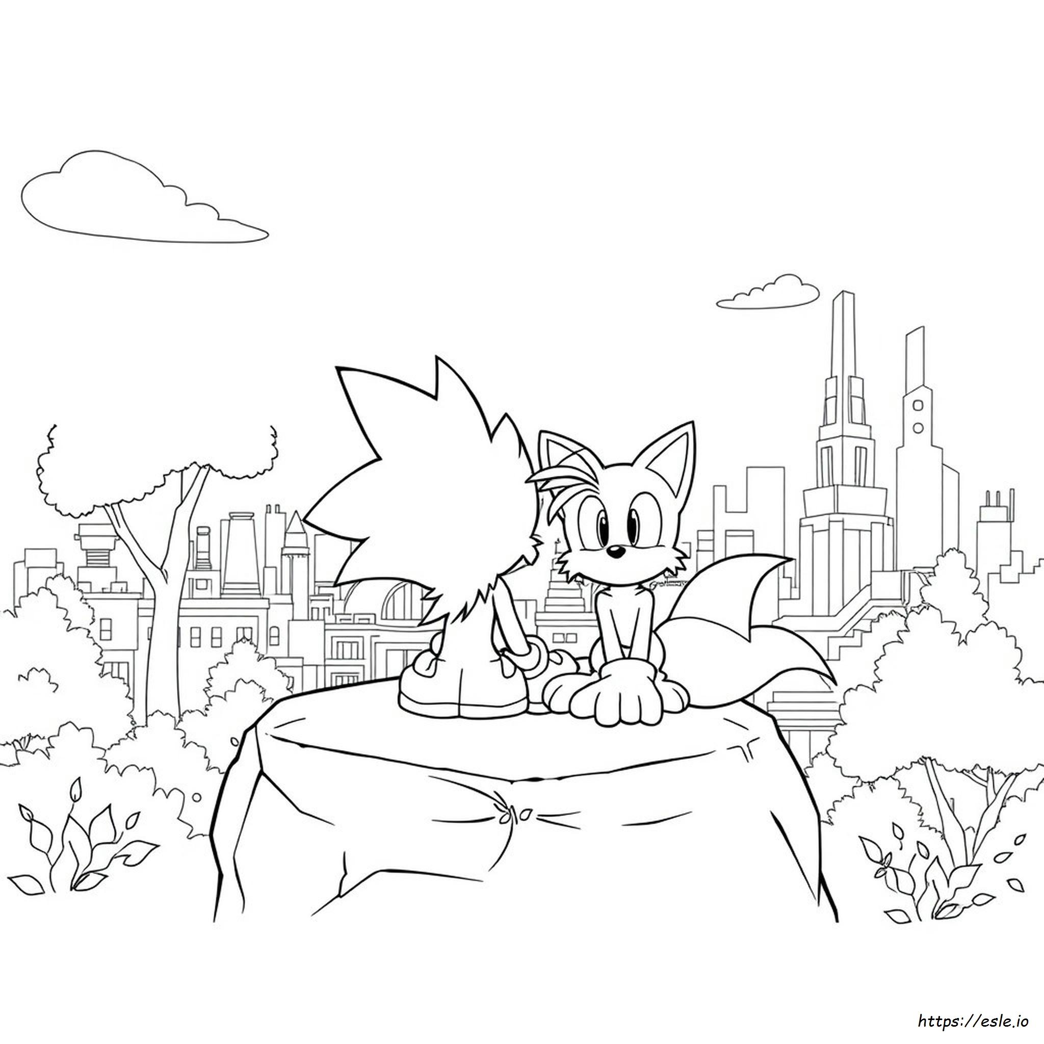 Disegni Da Colorare Di Sonic Team