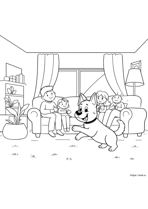 Bluey Coloring Episode