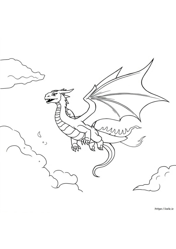 Wings Of Fire Dragon Coloring Pages