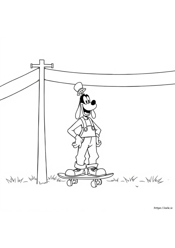 Halaman Mewarnai Film Gufi Powerline