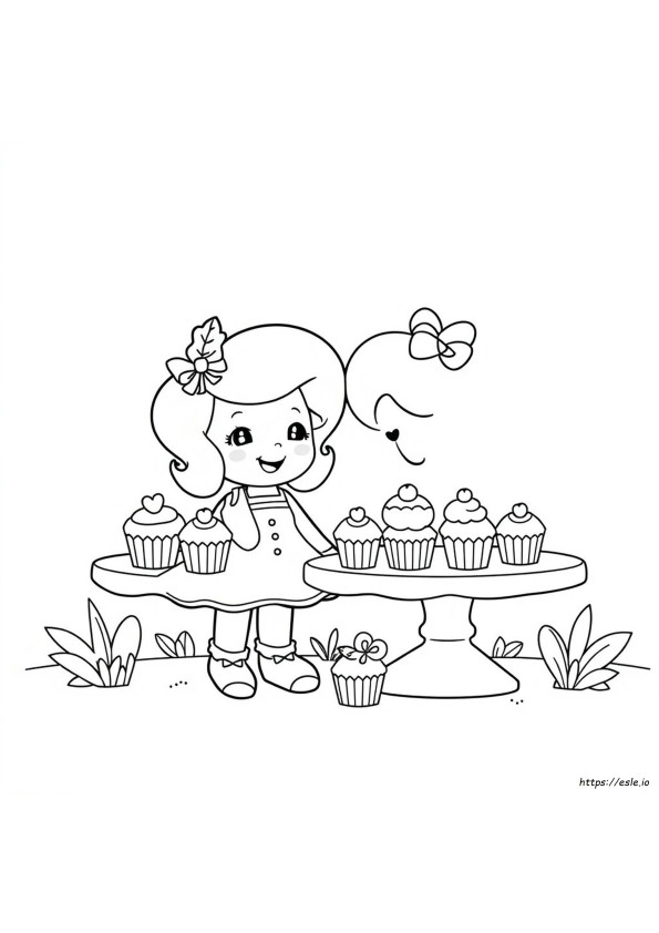 Strawberry Shortcake Ausmalbilder