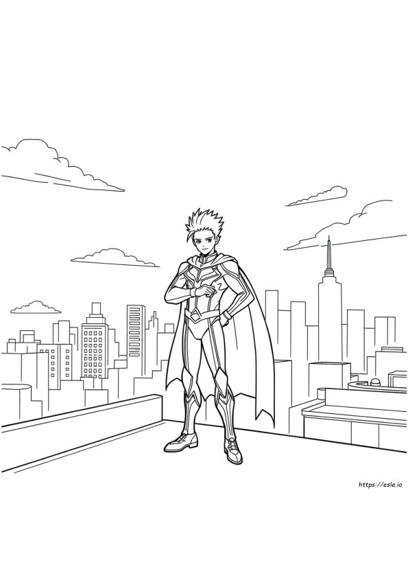 My Hero Academia Värityskuvat All Might