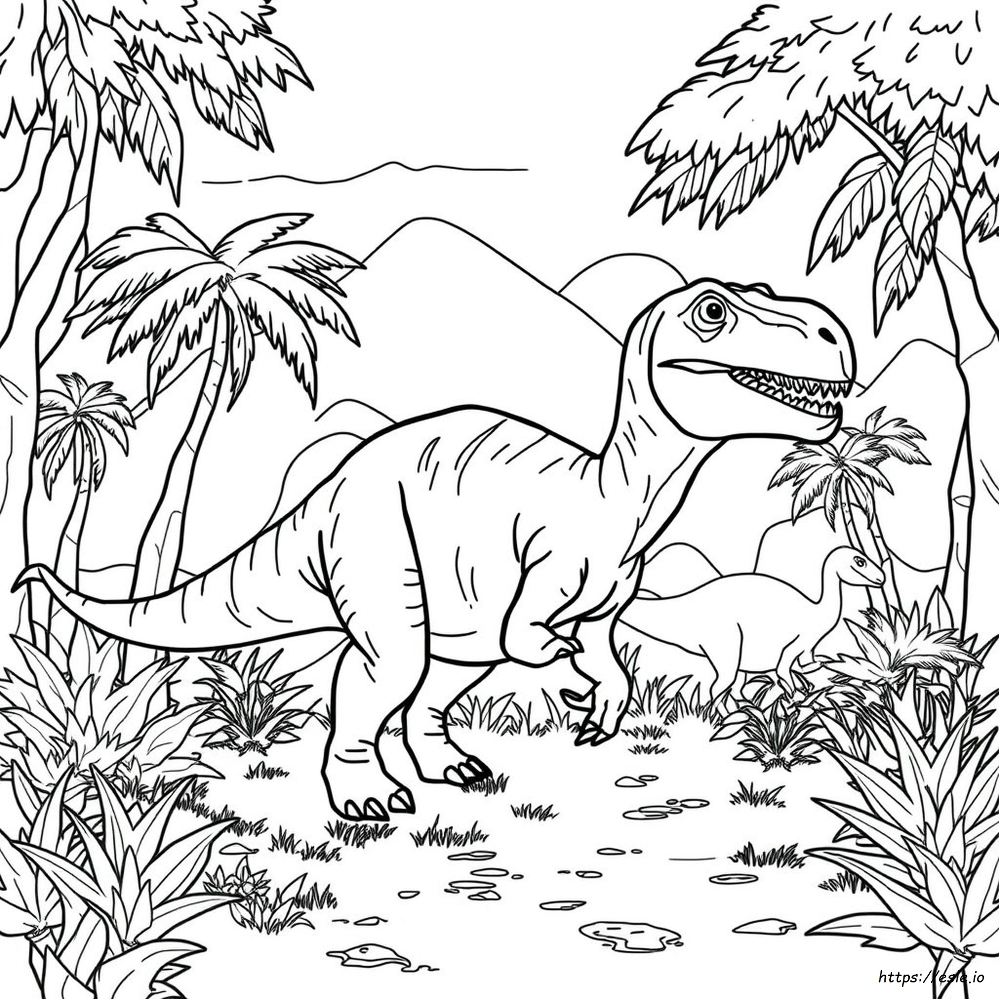 Jurassic World Dominion Kleurplaten kleurplaat