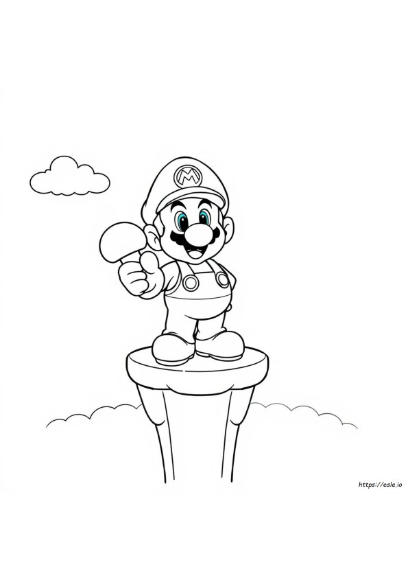 Mario Deluxe Värityskuvat